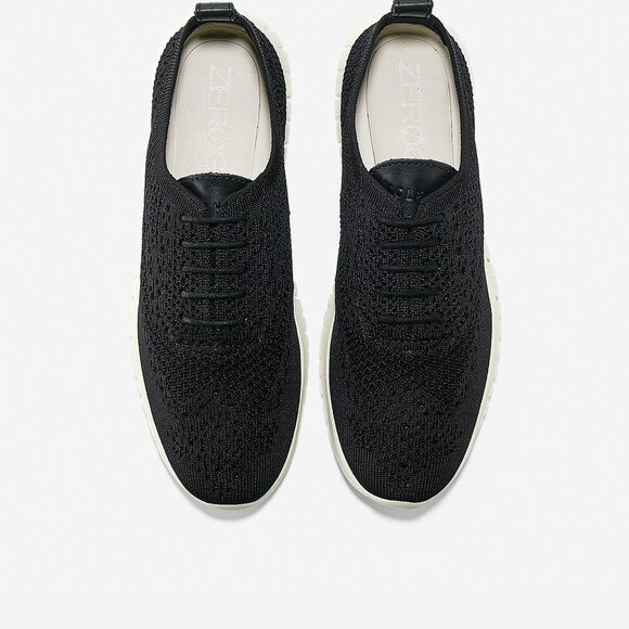 Brand New Cole Haan Zerogrand Solid Knit Wingtip Oxford Shoes Women's Size 5.5 - Picture 1 of 8
